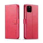 For iPhone 11 Pro LC.IMEEKE Calf Texture Horizontal Flip Leather Case, with Holder & Card Slots & Wallet(Red)