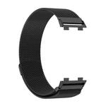 For OPPO Watch 2 42mm Milan Metal Watch Band(Black)
