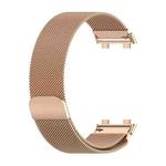 For OPPO Watch 2 42mm Milan Metal Watch Band(Rose Gold)