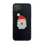 Christmas Wave Shockproof TPU Protective Case For iPhone 12 Pro Max(Santa Claus)