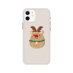 knitting Christmas Pattern Wave TPU Case For iPhone 13 Pro(Wapiti)