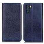 For OPPO K9 Pro Magnetic Crazy Horse Texture Horizontal Flip Leather Case with Holder & Card Slots & Wallet(Blue)