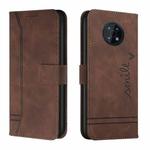 For Nokia G50 Retro Skin Feel Horizontal Flip Soft TPU + PU Leather Case(Coffee)