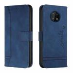 For Nokia G50 Retro Skin Feel Horizontal Flip Soft TPU + PU Leather Case(Blue)