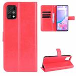 For Umidigi A11 Pro Max Crazy Horse Texture Horizontal Flip Leather Case with Holder & Card Slots & Lanyard(Red)