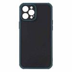 Eagle Eye Armor Dual-color Shockproof TPU + PC Protective Case For iPhone 13 Pro Max(Dark Green)