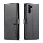 For Galaxy Note 10 LC.IMEEKE Calf Texture Horizontal Flip Leather Case, with Holder & Card Slots & Wallet(Black)