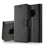 For Galaxy S9 LC.IMEEKE Calf Texture Horizontal Flip Leather Case, with Holder & Card Slots & Wallet(Black)