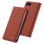 For iPhone 8 Plus / 7 Plus LC.IMEEKE LC-002 Series Skin Hand Feeling PU + TPU Horizontal Flip Leather Case with Holder & Card Slot & Wallet(Brown)