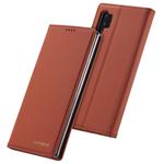 For Galaxy Note 10 Plus LC.IMEEKE LC-002 Series Skin Hand Feeling PU + TPU Horizontal Flip Leather Case with Holder & Card Slot & Wallet(Brown)