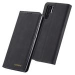 For Huawei P30 Pro LC.IMEEKE LC-002 Series Skin Hand Feeling PU + TPU Horizontal Flip Leather Case with Holder & Card Slot & Wallet(Black)