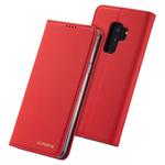 For Galaxy S9 LC.IMEEKE LC-002 Series Skin Hand Feeling PU + TPU Horizontal Flip Leather Case with Holder & Card Slot & Wallet(Red)