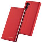 For Galaxy Note 10 LC.IMEEKE LC-002 Series Skin Hand Feeling PU + TPU Horizontal Flip Leather Case with Holder & Card Slot & Wallet(Red)