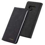 For Galaxy Note9 LC.IMEEKE LC-002 Series Skin Hand Feeling PU + TPU Horizontal Flip Leather Case with Holder & Card Slot & Wallet(Black)