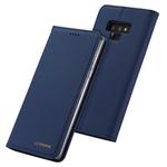 For Galaxy Note9 LC.IMEEKE LC-002 Series Skin Hand Feeling PU + TPU Horizontal Flip Leather Case with Holder & Card Slot & Wallet(Blue)
