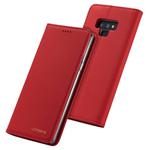 For Galaxy Note9 LC.IMEEKE LC-002 Series Skin Hand Feeling PU + TPU Horizontal Flip Leather Case with Holder & Card Slot & Wallet(Red)