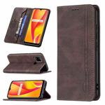 For OPPO Realme C15 / C12 / C25 Magnetic RFID Blocking Anti-Theft Leather Case with Holder & Card Slots & Wallet(Brown)