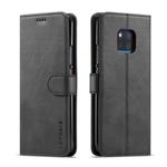 For Huawei Mate 20 Pro LC.IMEEKE Calf Texture Horizontal Flip Leather Case, with Holder & Card Slots & Wallet(Black)