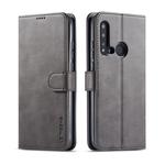 For Huawei P20 Lite 2019 / Nova 5i LC.IMEEKE Calf Texture Horizontal Flip Leather Case, with Holder & Card Slots & Wallet(Grey)
