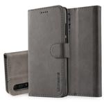 For Huawei P20 LC.IMEEKE Calf Texture Horizontal Flip Leather Case, with Holder & Card Slots & Wallet(Grey)