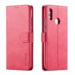 For Huawei P Smart (2019) / Honor 10 Lite LC.IMEEKE Calf Texture Horizontal Flip Leather Case, with Holder & Card Slots & Wallet(Rose Red)