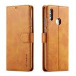 For Huawei P Smart (2019) / Honor 10 Lite LC.IMEEKE Calf Texture Horizontal Flip Leather Case, with Holder & Card Slots & Wallet(Yellow)