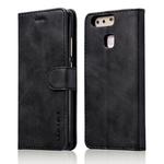 For Huawei P9 LC.IMEEKE Calf Texture Horizontal Flip Leather Case, with Holder & Card Slots & Wallet(Black)