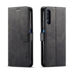 For Huawei Honor 9X / 9X Pro LC.IMEEKE Calf Texture Horizontal Flip Leather Case, with Holder & Card Slots & Wallet(Black)