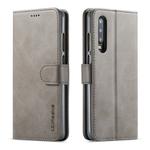 For Huawei P30 LC.IMEEKE Calf Texture Horizontal Flip Leather Case, with Holder & Card Slots & Wallet(Grey)