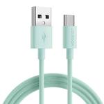 JOYROOM S-1030M13 USB to USB-C / Type-C Colorful Fast Charging Data Cable, Cable Length:1m(Green)