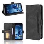 For Oukitel WP13 5G Skin Feel Calf Pattern Horizontal Flip Leather Case with Holder & Card Slots & Photo Frame(Black)