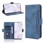 For Honor 50 Skin Feel Calf Pattern Horizontal Flip Leather Case with Holder & Card Slots & Photo Frame(Blue)