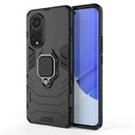 For Huawei nova 9 Shockproof PC + TPU Protective Case with Magnetic Ring Holder(Black)