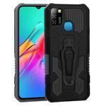 For Infinix Smart 5 Armor Warrior Shockproof PC + TPU Protective Case(Grey)