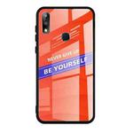 For Asus Zenfone Max Pro M2 ZB631KL Shockproof PC + TPU + Glass Protective Case(Orange)