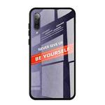 For Galaxy A50 Shockproof PC + TPU + Glass Protective Case(Purple)