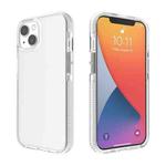 For iPhone 13 Two-color High Translucent Shockproof Protective Case(Grey)