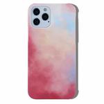 For iPhone 13 mini Ink Painting Pattern PC Protective Case (Ink Colorful Clouds)