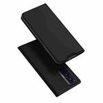 For vivo X70 Pro DUX DUCIS Skin Pro Series Horizontal Flip PU + TPU Leather Case(Black)