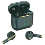 HXSJ Air-S4 Bluetooth 5.1 True Wireless HiFi Stereo Earphones with Charging Case(Dark Green)