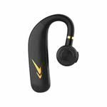 HXSJ J6 TWS Bluetooth 5.0 Single Earhook Noise Cancelling Headphone(Black+Gold)