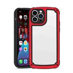 Candy Color Airbag Shockproof Hybrid Phone Case For iPhone 13 mini(Red)