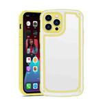 Candy Color Airbag Shockproof Hybrid Phone Case For iPhone 13(Candy Yellow)