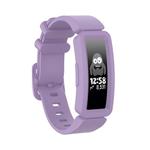 For Fitbit Inspire HR / Ace 2 Silicone Smart Watch  Watch Band(Light Purple)