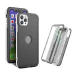 Skin Feel 360 Degrees Full Package PC + TPU Combination Phone Case For iPhone 12 Pro Max(Grey)