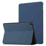 For Samsung Galaxy Tab A 8.0 2019 SM-T290/SM-T295/SM-T297 Dual-Folding Horizontal Flip Tablet Leather Case with Holder & Sleep / Wake-up Function(Royal Blue)