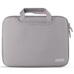 For 11 inch / 12 inch Laptops Diving Fabric Laptop Handbag(Grey)