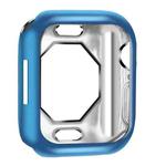 Shockproof TPU Electroplate Protective Case For Apple Watch Series 8 / 7 41mm(Blue)