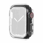 Shockproof TPU Protective Case For Apple Watch Series 9 / 8 / 7 41mm(Transparent)