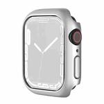 Shockproof TPU Protective Case For Apple Watch Series 9 / 8 / 7 41mm(Silver)